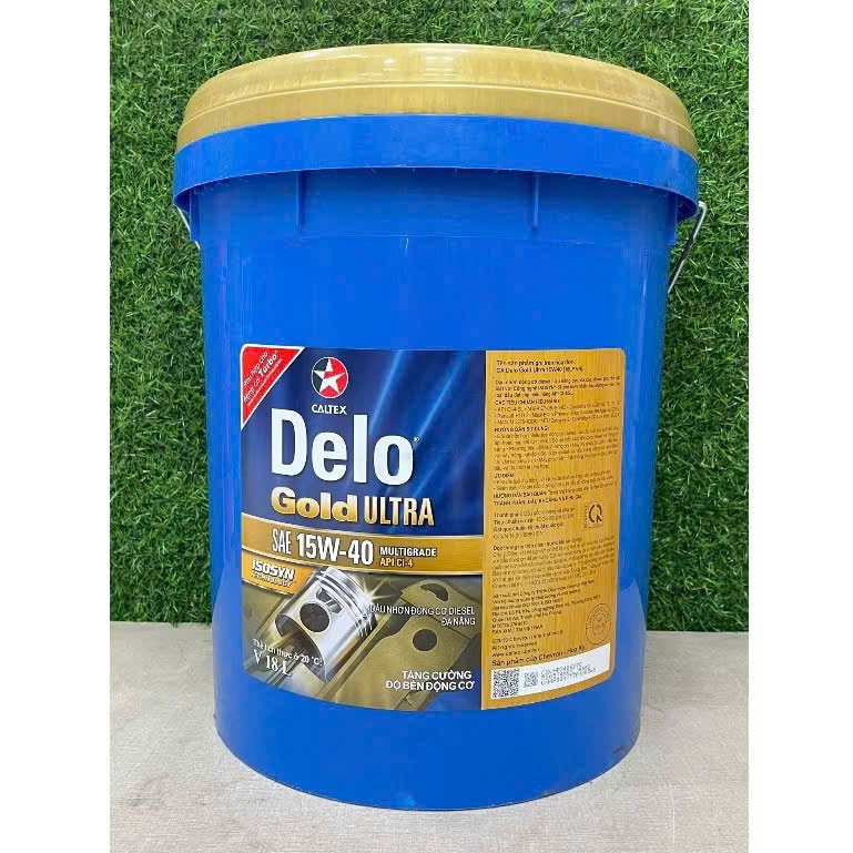 Nhớt động cơ ô tô diesel Caltex Delo Gold Ultra API CI-4/SL 15W-40